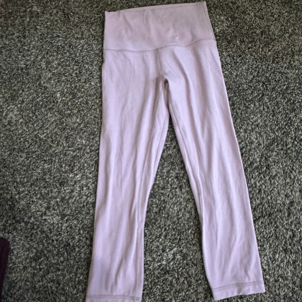Lululemon align 23” lavender lux size 4